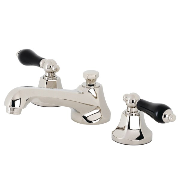 Kingston Brass KS4466PKL Duchess Widespread Bathroom Faucet W/ Brass Pop-Up, Nickel KS4466PKL - main